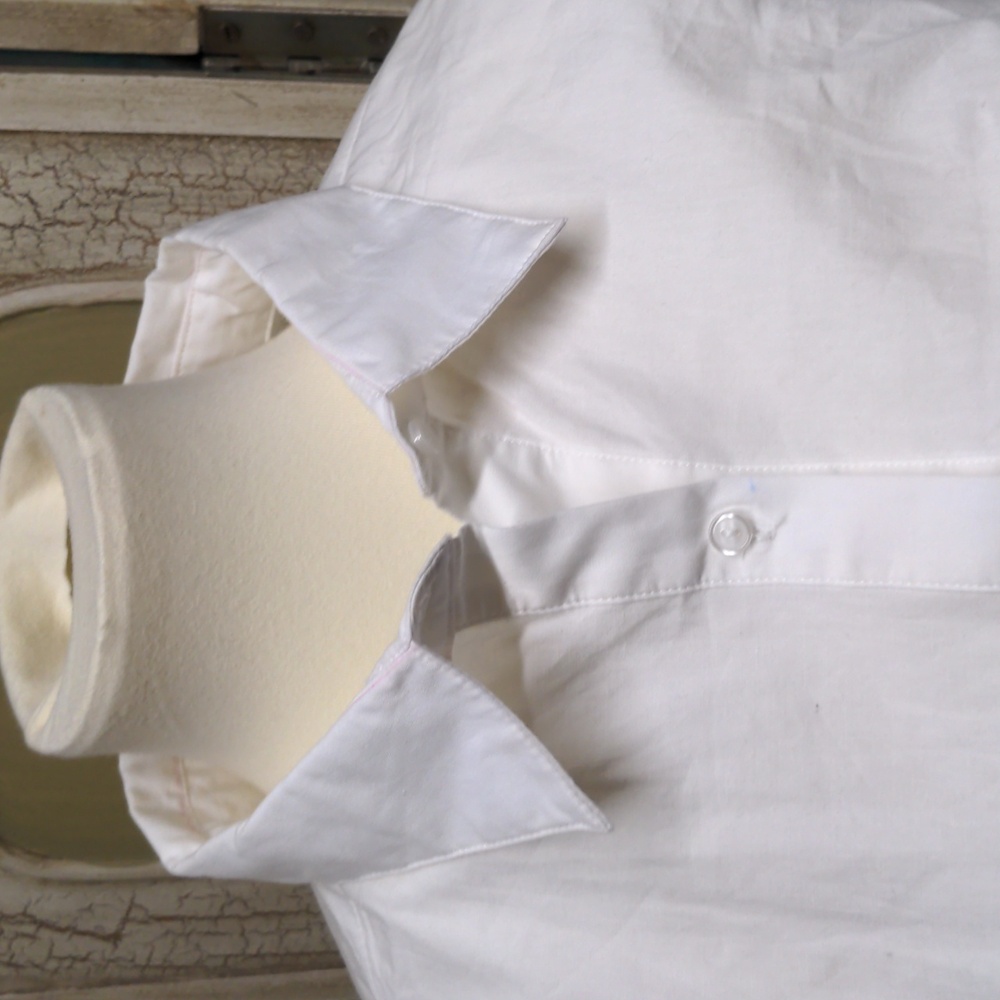 White Pirate Lady Blouse with Gorgeous Ruffled sleeves XS - Picture 3 of 10